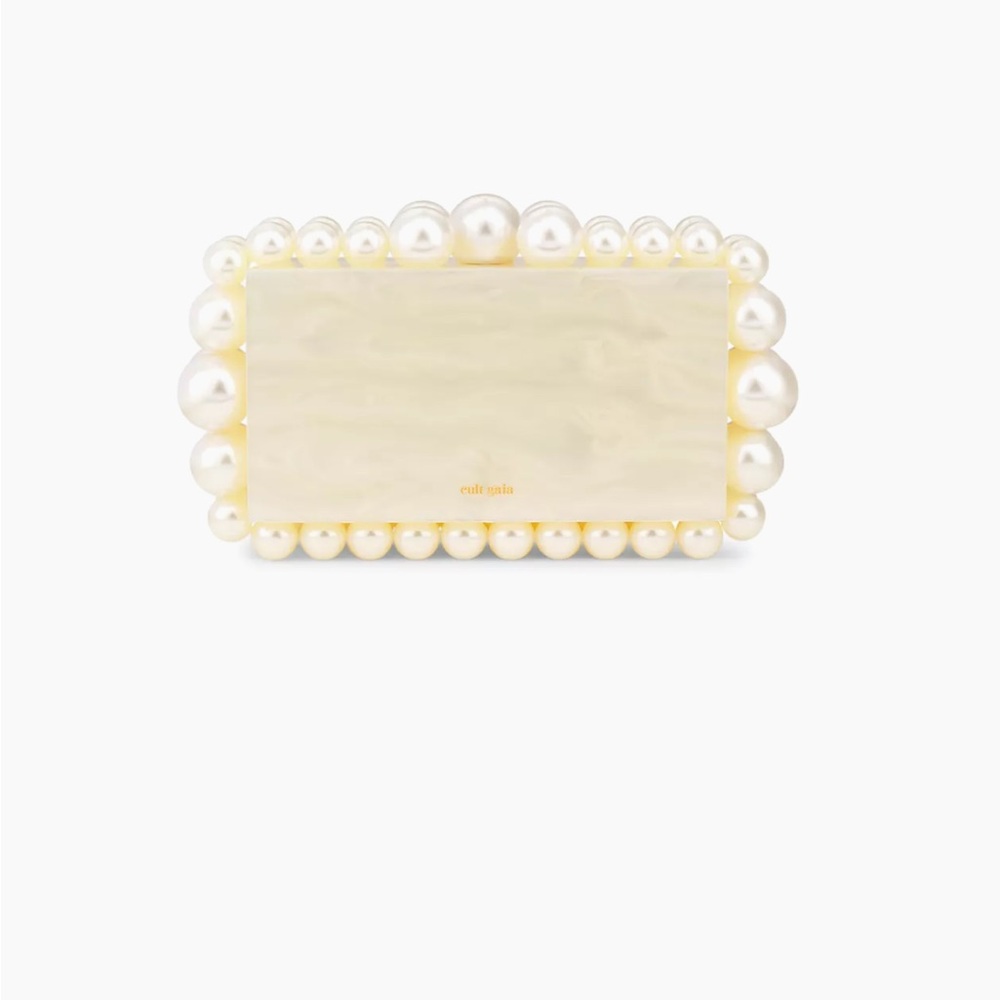 Cult Gaia acryllic clutch